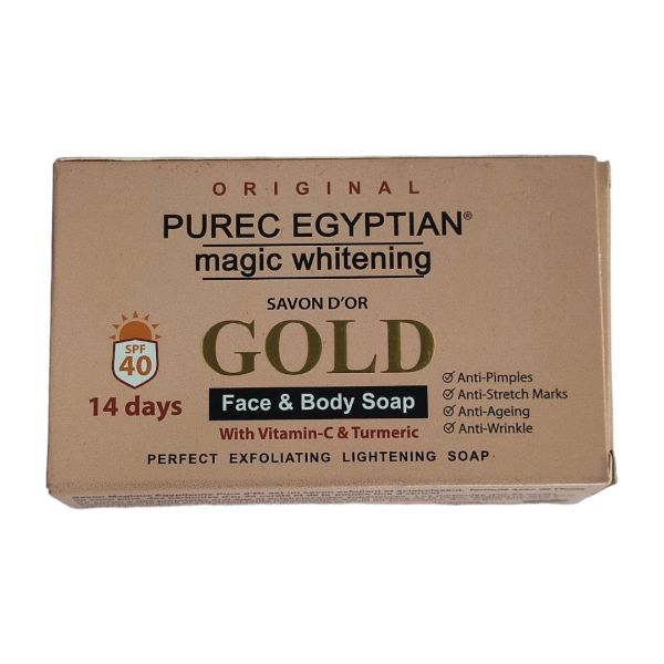Pure Egyptian Magic whitening Gold Soap- 160g