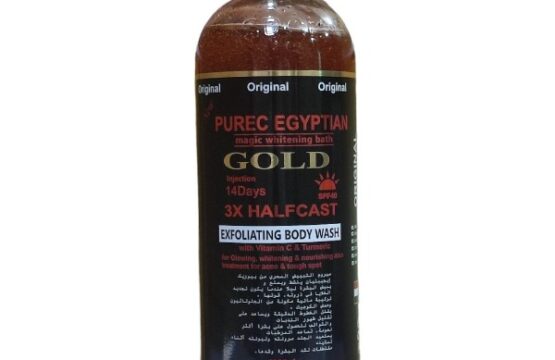 Purec Egyptian Gold 3X Half Cast Shower Gel - 1000ml